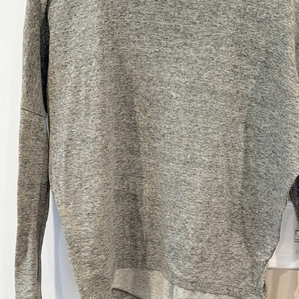LOFT Women’s Heather Gray Crewneck Sweater